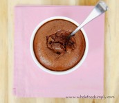 Pudding sans gluten au chocolat